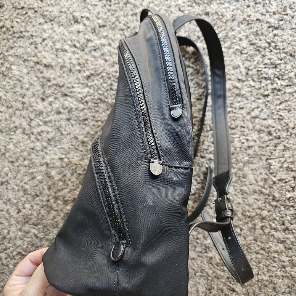 Kate Spade Karissa Black Multi Pocket Big‎ Zip Backpack